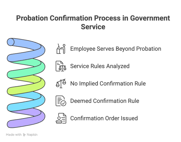 Service Law Expert India Law of Probation Indian Service Jurisprudence Patras Law Chambers Employment Lawyer Kolkata Service Law Consultant Delhi Article 311 Constitution of India Deemed Confirmation Law Administrative Law Firm India Public Service Employment Rights Legal Advice Service Matters Locus Poenitentiae Civil Service Rules Government Employee Rights Service Matter Litigation Best Service Lawyer Kolkata Delhi High Court Service Matters Calcutta High Court Service Matters