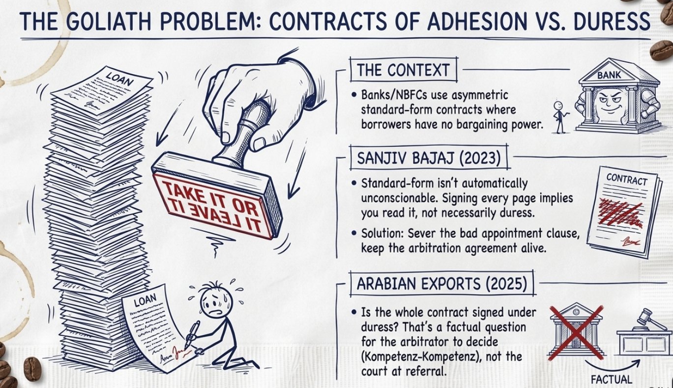 Challenging Unilateral Arbitration Clauses Loan Agreements