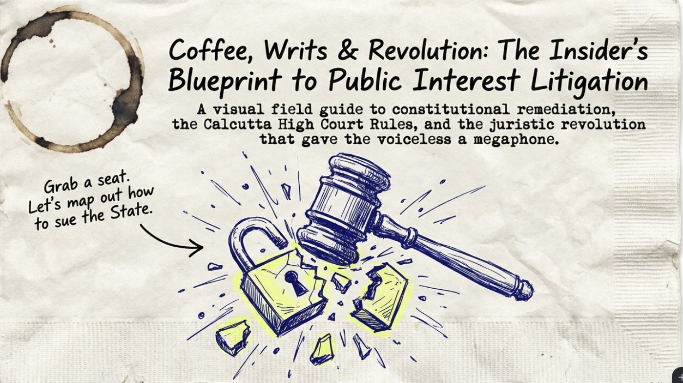 Filing public interest litigation PIL in Calcutta High Court 