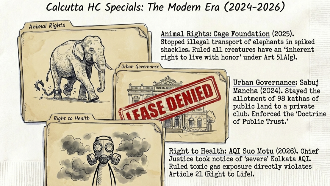 Filing public interest litigation PIL in Calcutta High Court 
