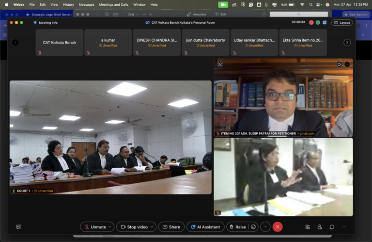 CAT KOLKATA APPERANCE