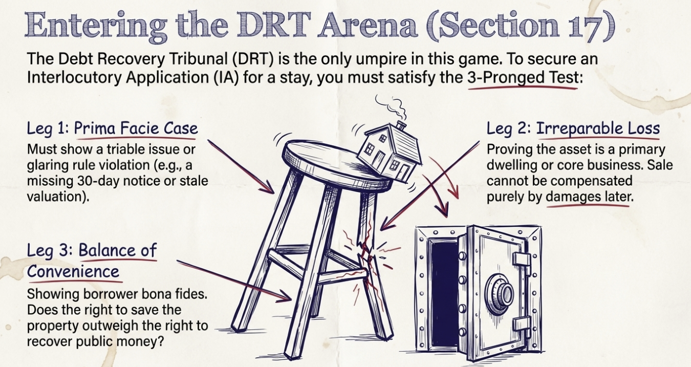 Can You Save Your Property After the Bank Auction Notice Get a Stay order today at DRT drt