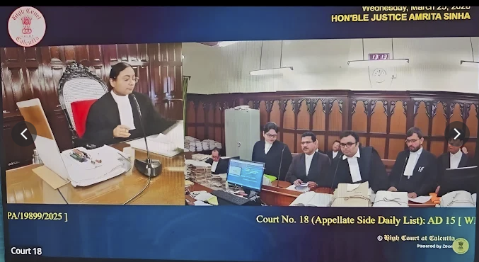 Calcutta High Court's Service Matter advocate Appearance