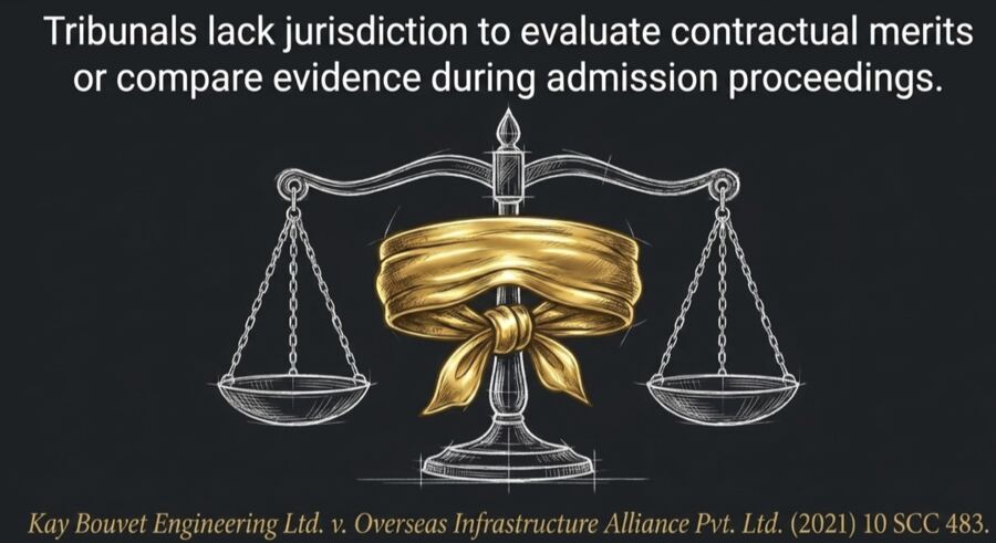 A magnifying glass over a contract reading real, bona fide, pre-existing — illustrating that the dispute must be real and predate notice, and the NCLT conducts summary verification, not a merits trial