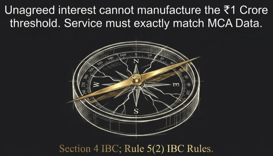 A gold shield deflecting a sword, illustrating that the IBC is not a coercive recovery weapon and strict compliance plus the pre-existing dispute doctrine prevent its abuse