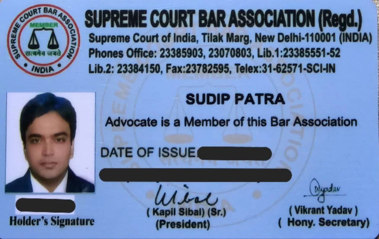 Court order in a matter argued by Adv. Sudip Patra, Patra's Law Chambers (case details hidden): AFT Advocate in Kolkata