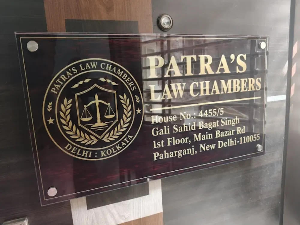 Advocate Sudip Patra at the Calcutta High Court